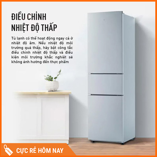 tủ lạnh xiaomi 215 lít