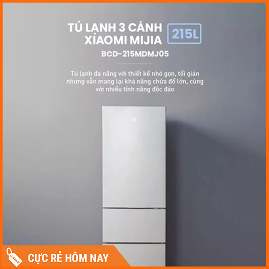 tủ lạnh xiaomi 215 lít