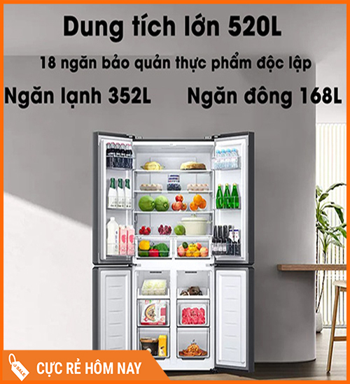 tủ lạnh xiaomi 520l