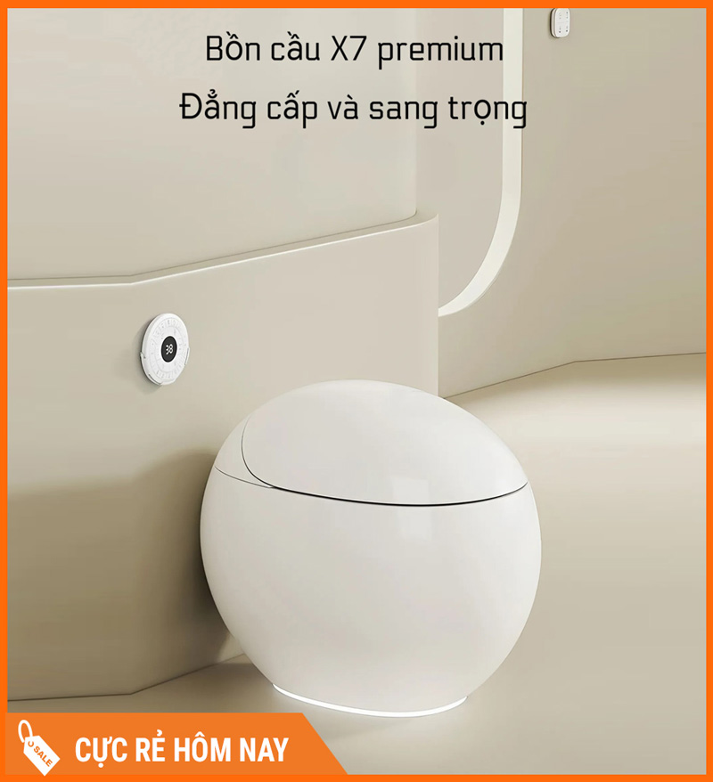 Bồn Cầu Trứng Xiaomi Romi X7 Premium