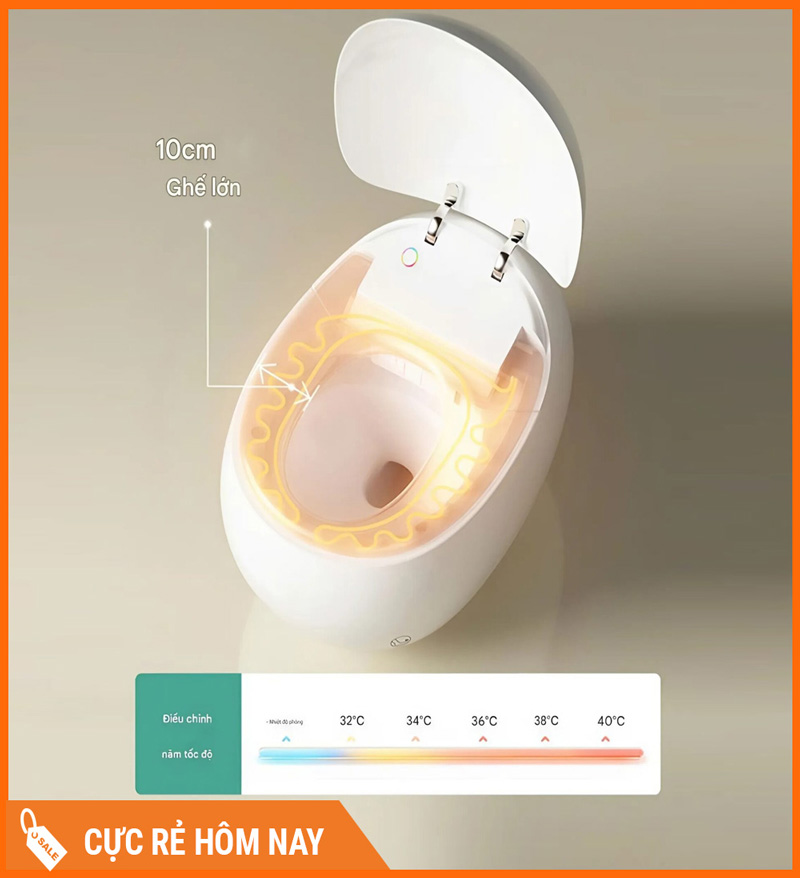 Bồn Cầu Trứng Xiaomi Romi X7 Premium