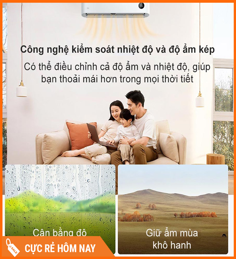 Điều Hòa 2 Chiều Xiaomi Mijia KFR-26GW/V1A1 1HP 9000 BTU