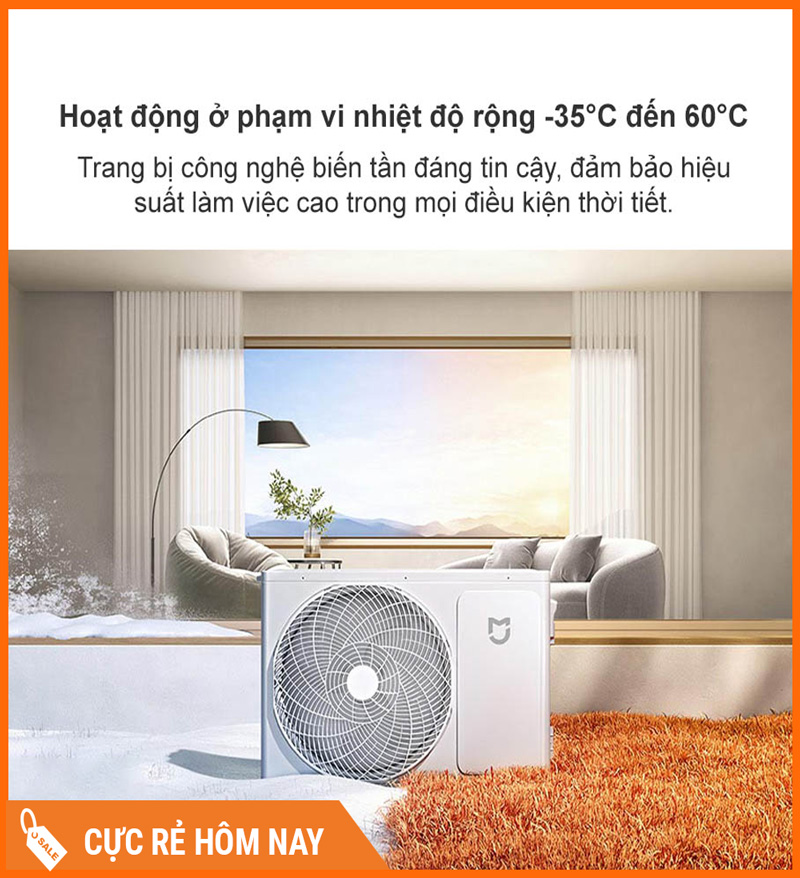 Điều Hòa 2 Chiều Inverter Xiaomi KFR-50GW/N2A1 2HP