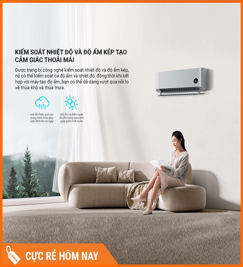 Điều Hòa 2 Chiều Xiaomi Inverter KFR-35GW/M3A1 1.5HP 12000 BTU