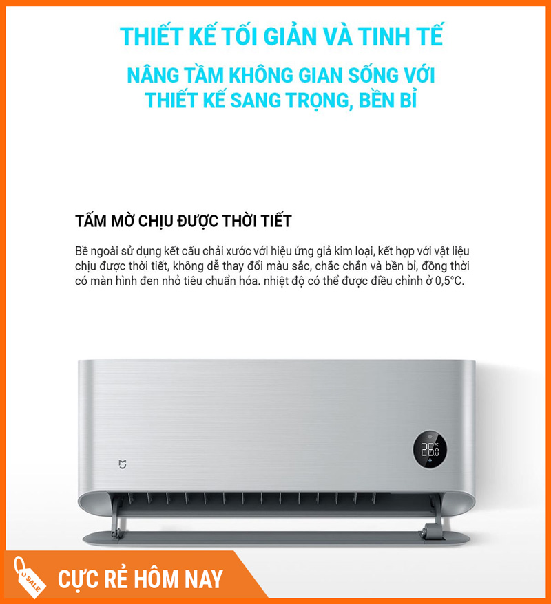 Điều Hòa 2 Chiều Xiaomi Inverter KFR-35GW/M3A1 1.5HP 12000 BTU