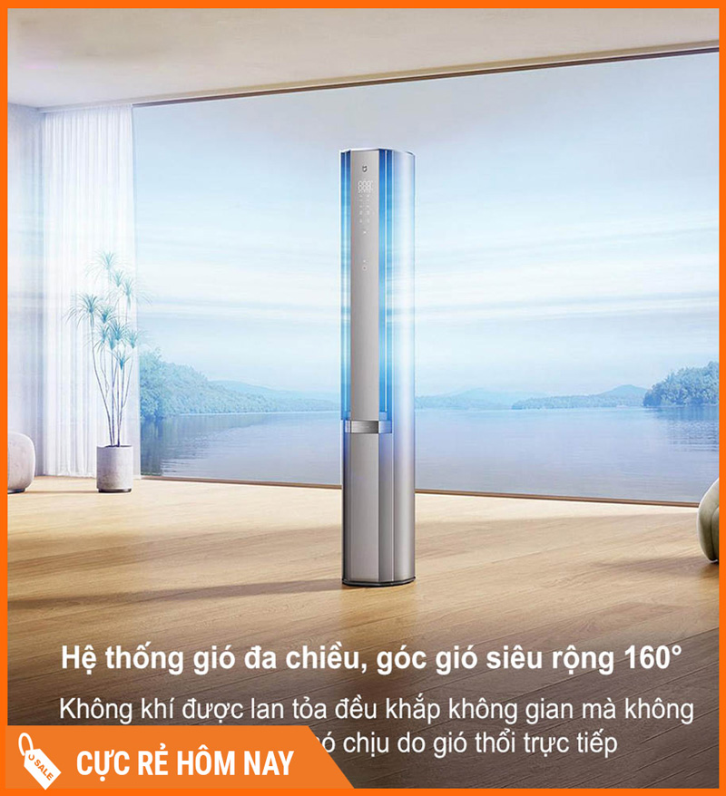 Điều Hòa Cây 2 Chiều Xiaomi Mijia KFR-72LW-NA11/M3A1 3HP Giá Rẻ