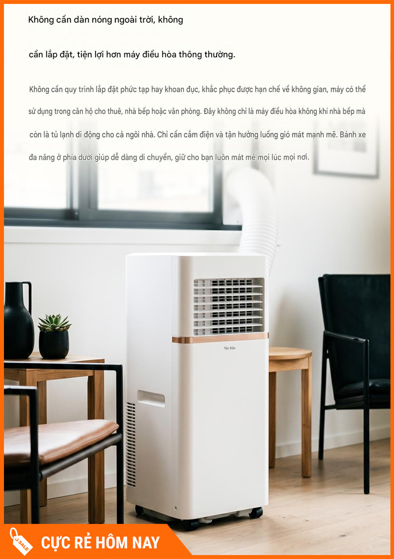 Điều Hòa Di Động Thông Minh MAX NWT 9000BTU 2026