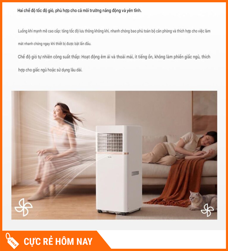 Điều Hòa Di Động Thông Minh MAX NWT 9000BTU 2026