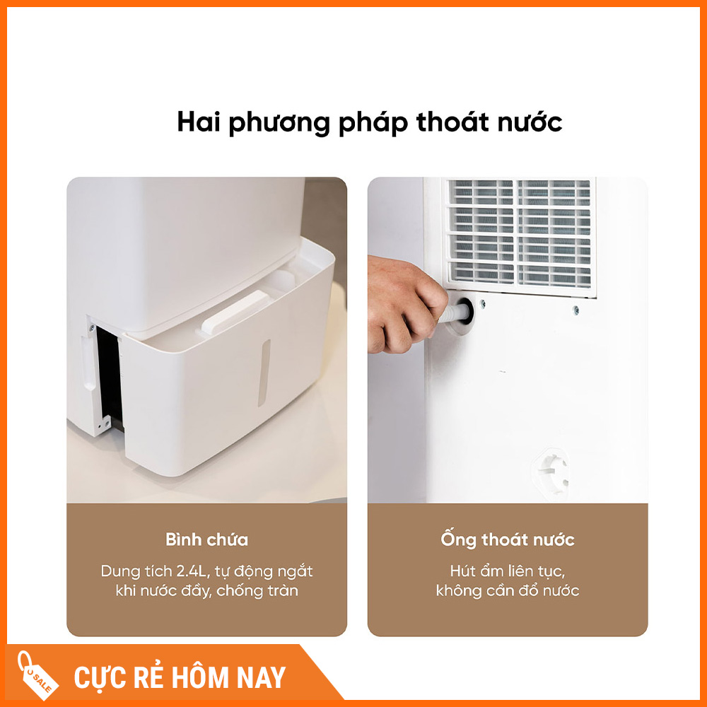 Máy Hút Ẩm Lumias D3 Plus 20L