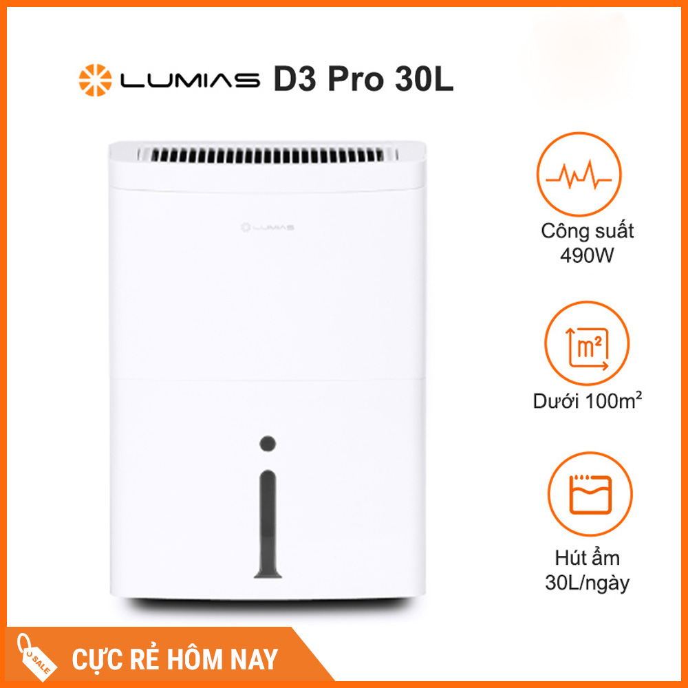 Máy Hút Ẩm Lumias D3 Pro 30L