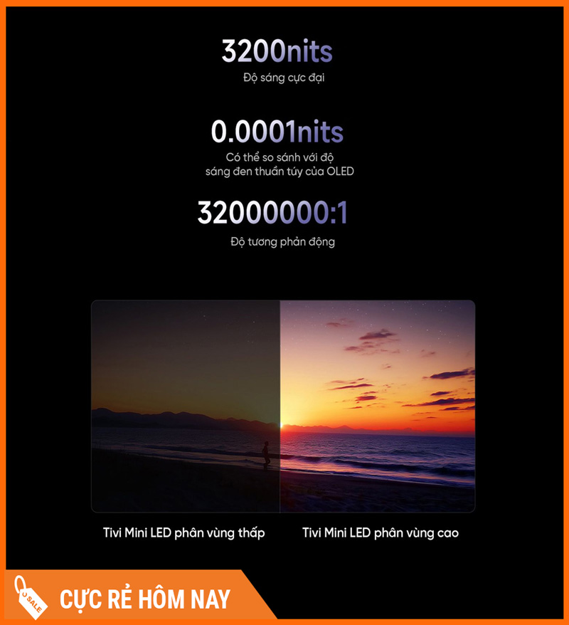 Tivi Xiaomi S Pro Mini LED 85 Inch – 240Hz Chính Hãng