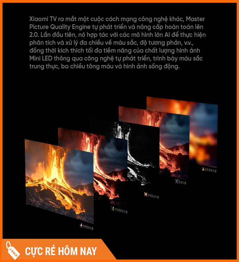 Tivi Xiaomi S Pro Mini LED 85 Inch – 240Hz Chính Hãng