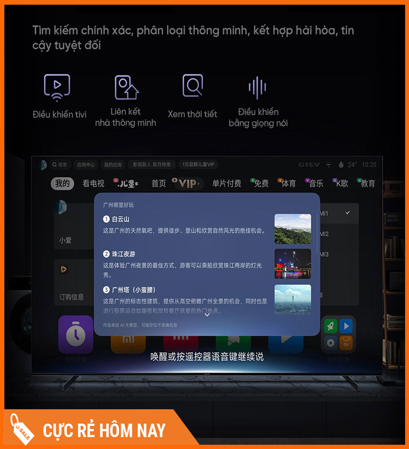 Tivi Xiaomi S Pro Mini LED 85 Inch – 240Hz Chính Hãng