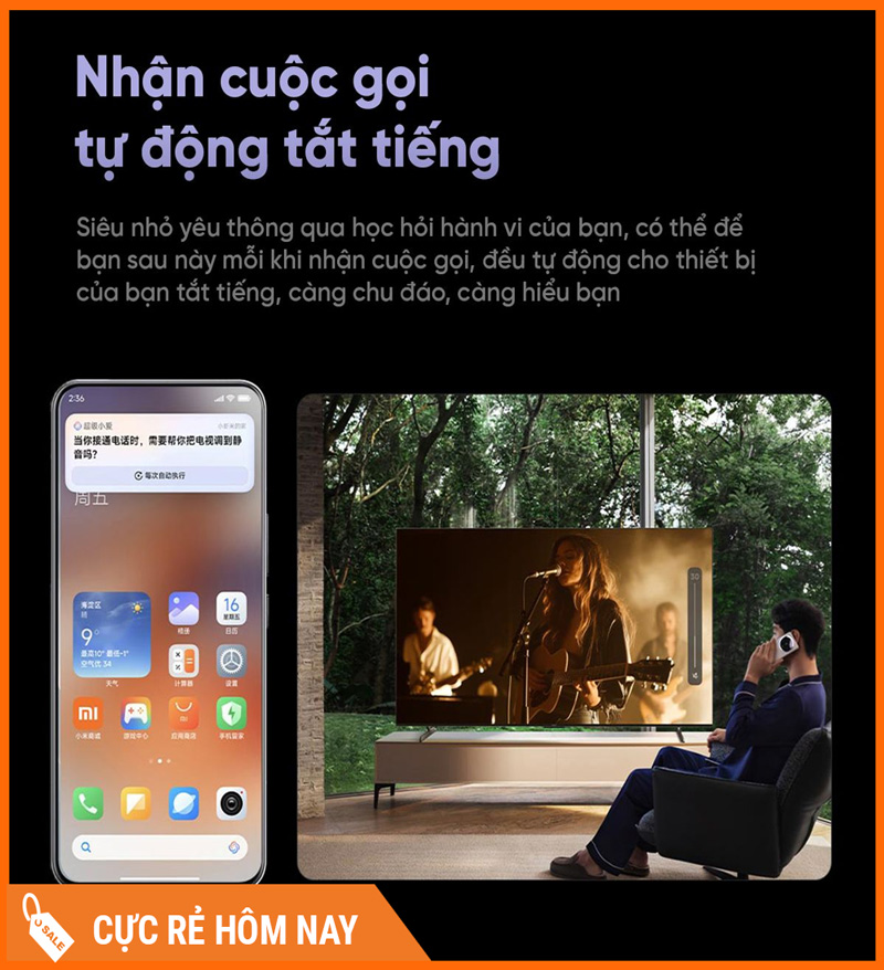Tivi Xiaomi S Pro Mini LED 85 Inch – 240Hz Chính Hãng