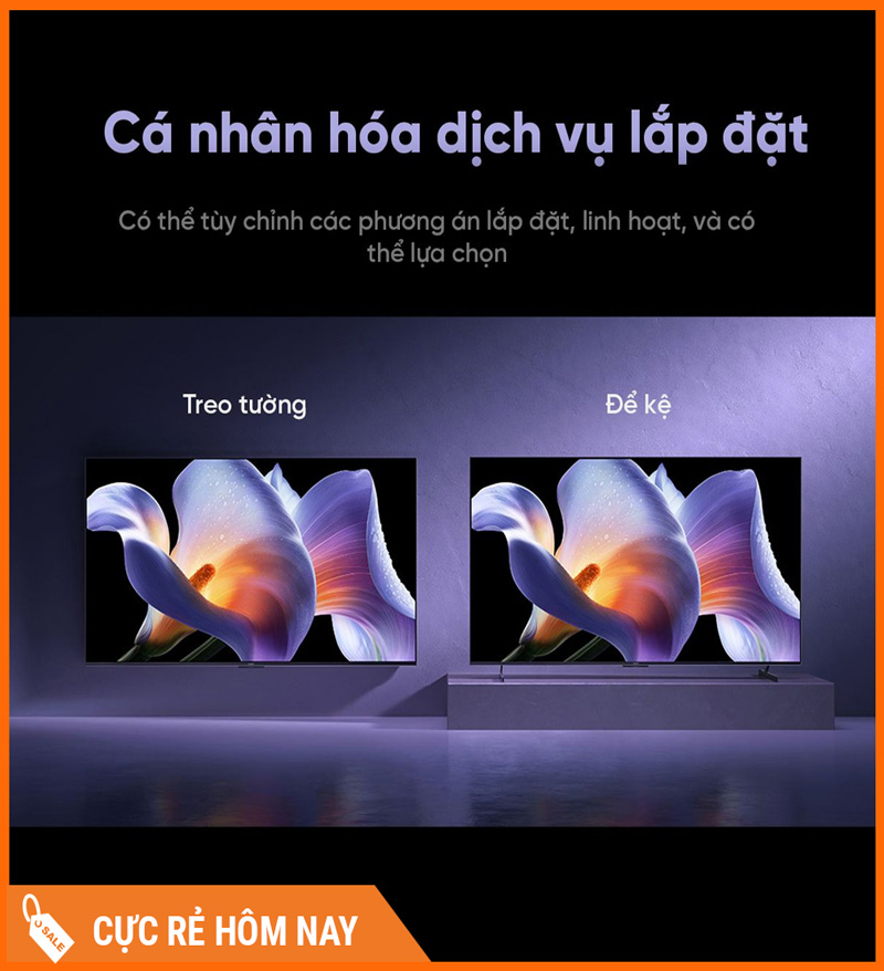 Tivi Xiaomi S Pro Mini LED 85 Inch – 240Hz Chính Hãng