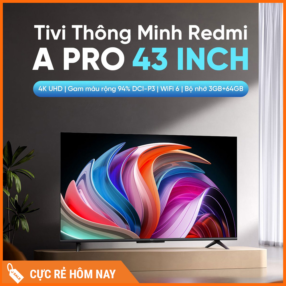 Tivi Xiaomi Redmi A Pro 43 Inch
