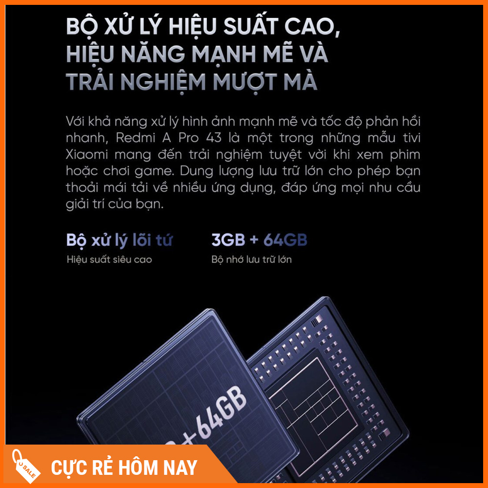 Tivi Xiaomi Redmi A Pro 43 Inch
