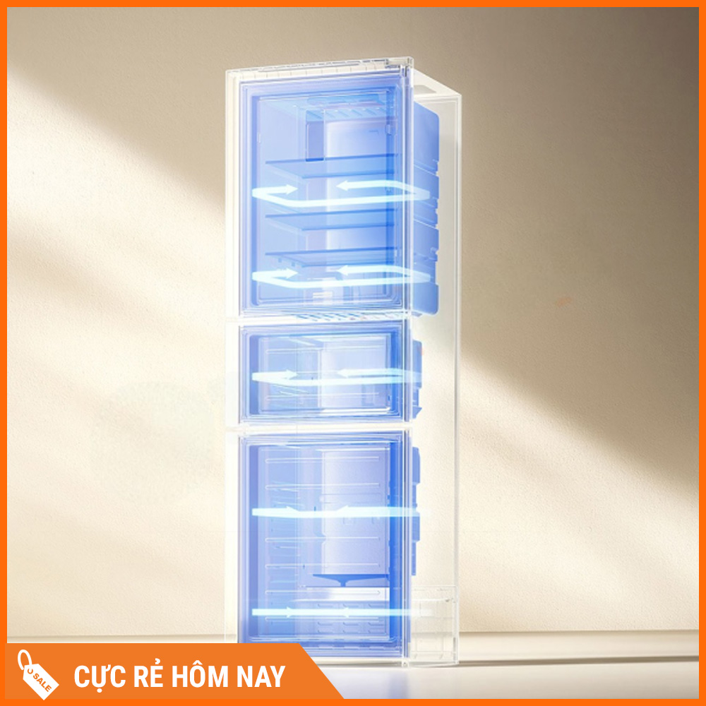 Tủ Lạnh Xiaomi Mijia 256L, 3 Cánh, Hạn Chế Đông Dính