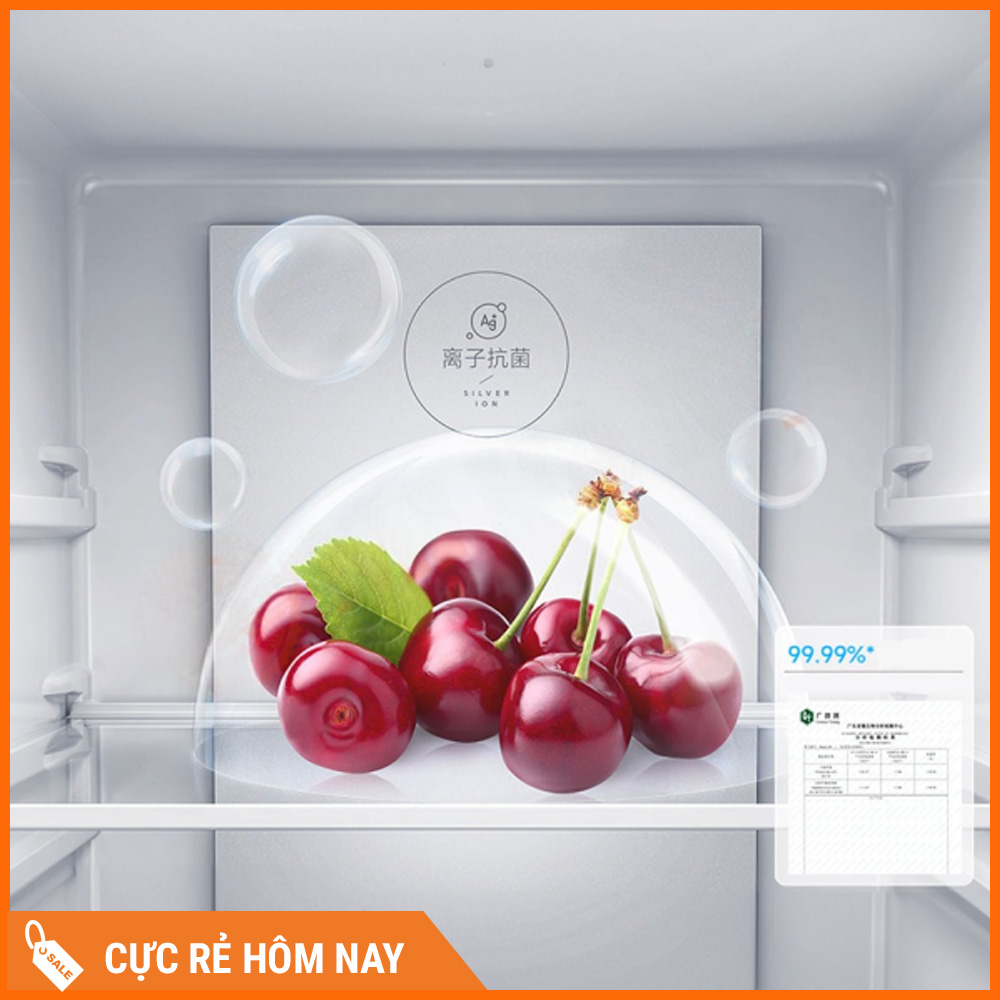 Tủ Lạnh Xiaomi Mijia 256L, 3 Cánh, Hạn Chế Đông Dính