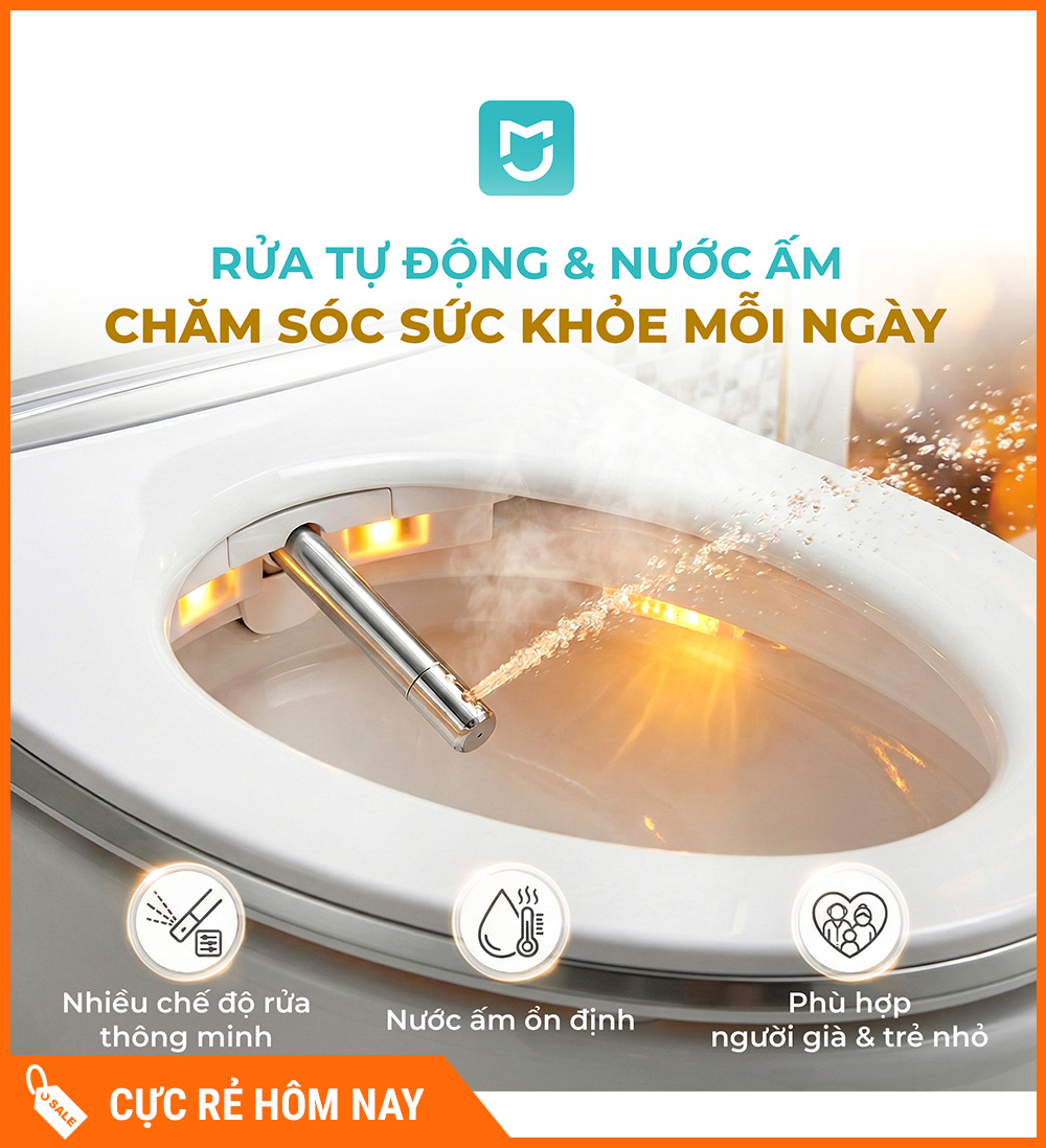 Bồn cầu thông minh Cao Cấp Xiaomi X1 Premium