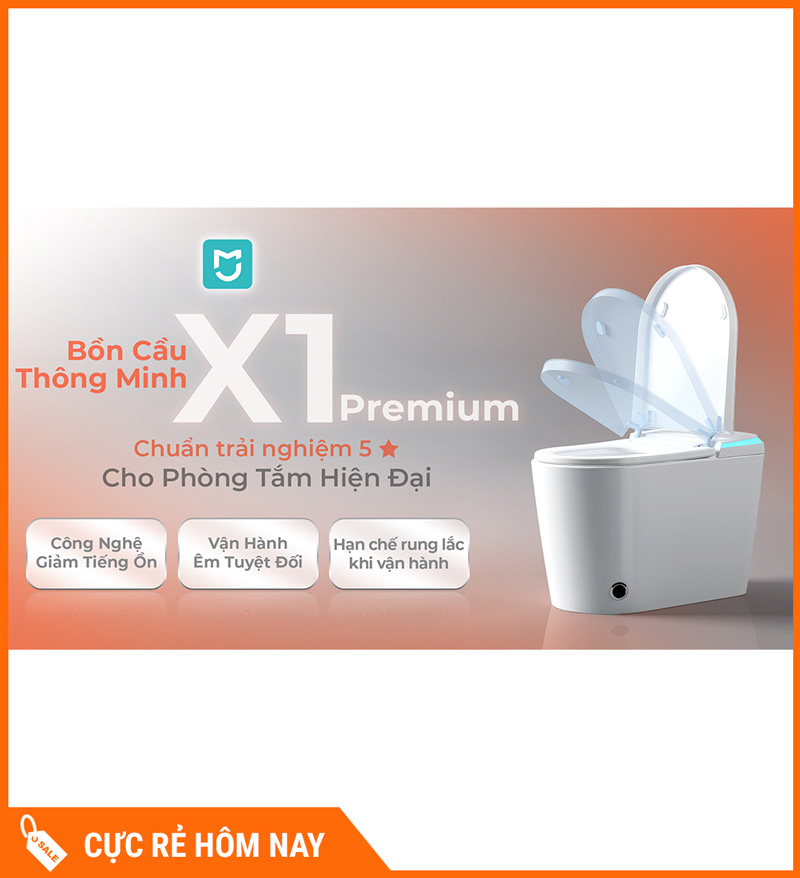 Bồn cầu thông minh Cao Cấp Xiaomi X1 Premium