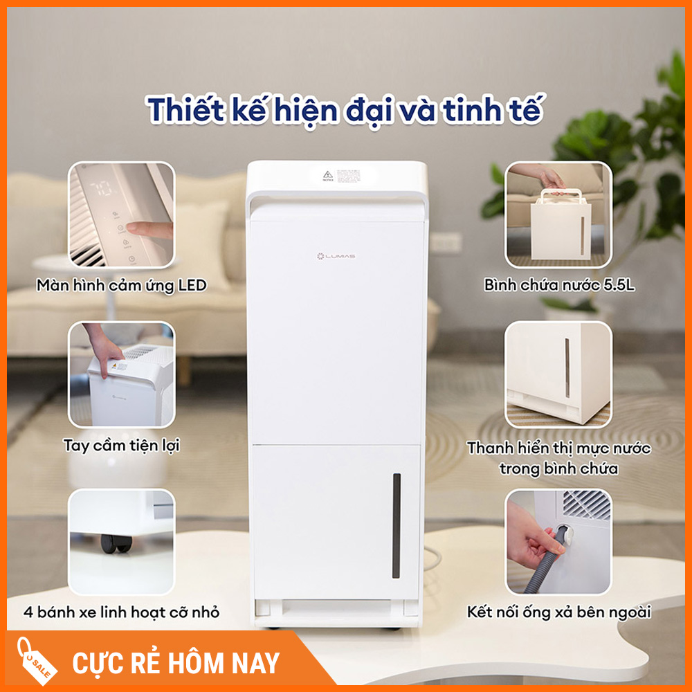 Máy Hút Ẩm Không Khí Lumias LMD-35L