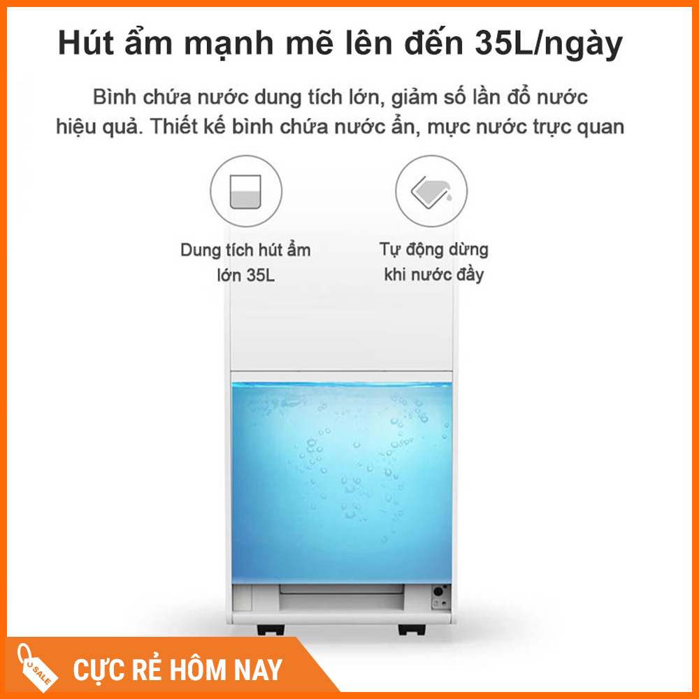 Máy Hút Ẩm Không Khí Lumias LMD-35L