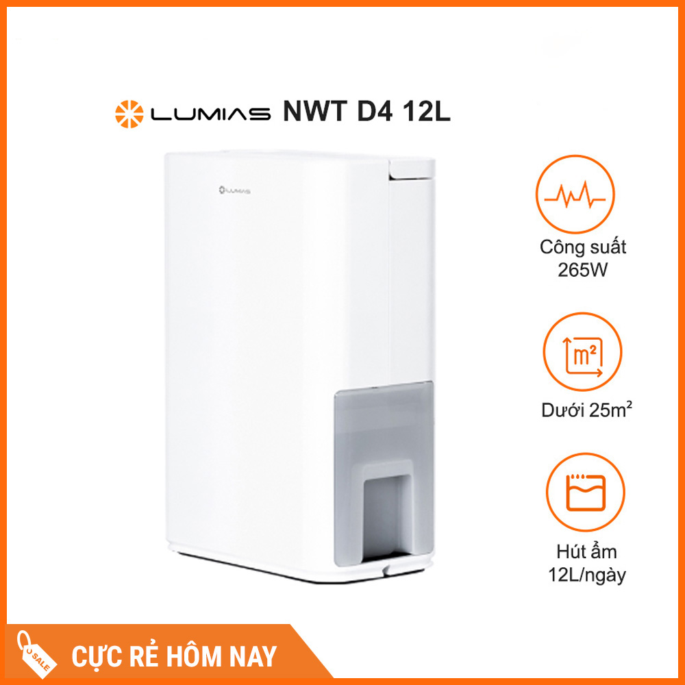 Máy Hút Ẩm Lumias NWT D4 12L