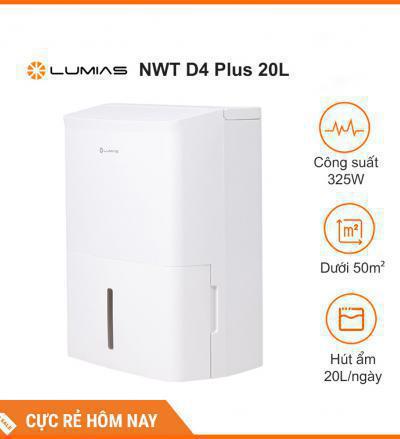 Máy Hút Ẩm Lumias NWT D4 Plus 20L Giá Rẻ Chinh Hãng